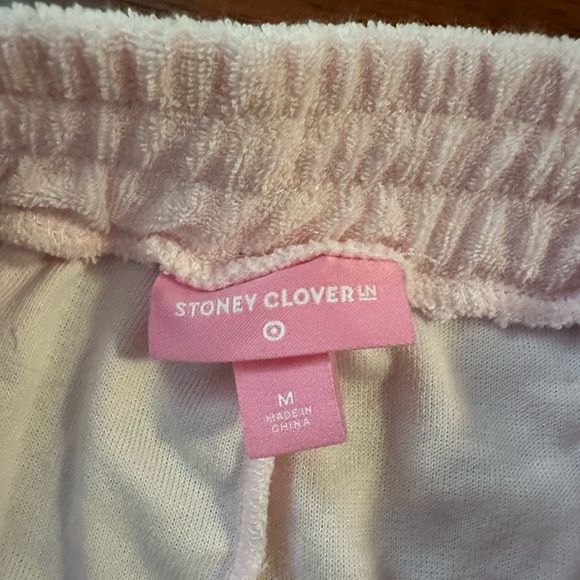 RARE pink stoney clover lane x target sweatpants size medium - Picture 3 of 4